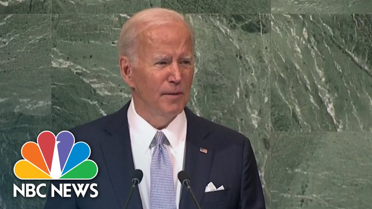 Biden To U.N.: 'We Will Not Allow Iran To Acquire A Nuclear Weapon'