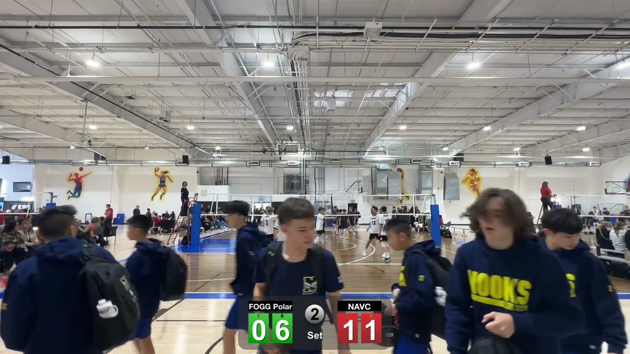 6. 2026 Premier 1 NAVC U14 vs FOGG Polar 2nd set