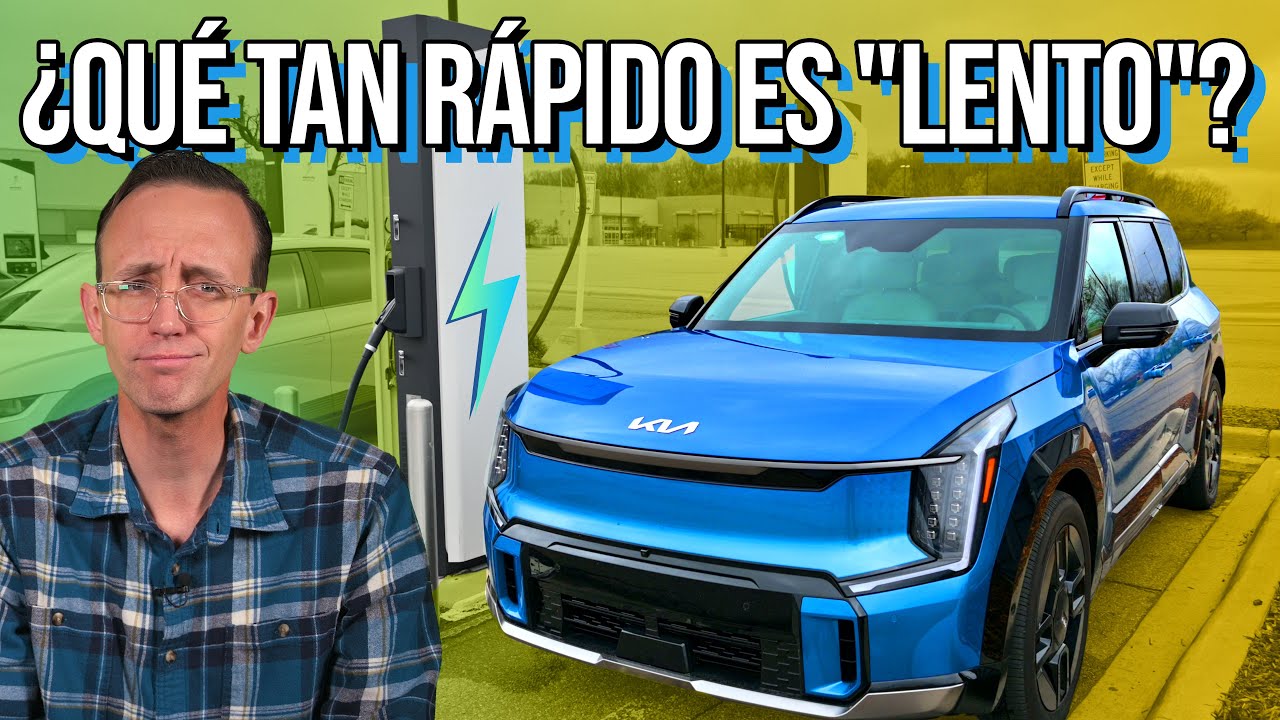 Probando la carga más lenta de la gran batería del Kia EV9