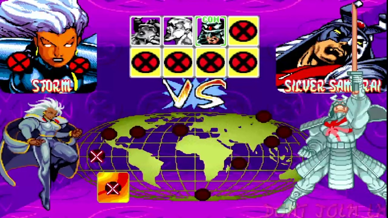 X-MEN Children of the Atom: Storm Playthrough [Arcade-Expert Level]