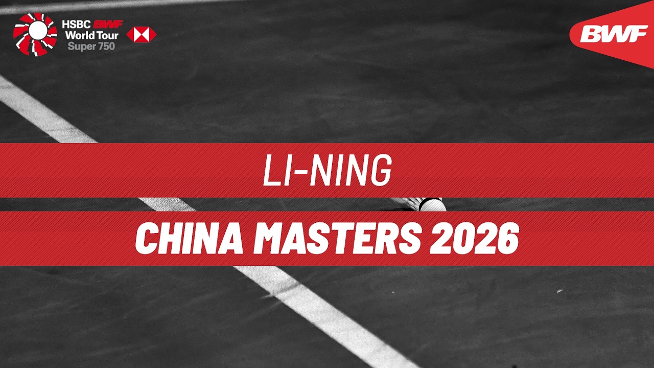 LI-NING China Masters 2026 | Day 2 | Court 3 | Round of 32