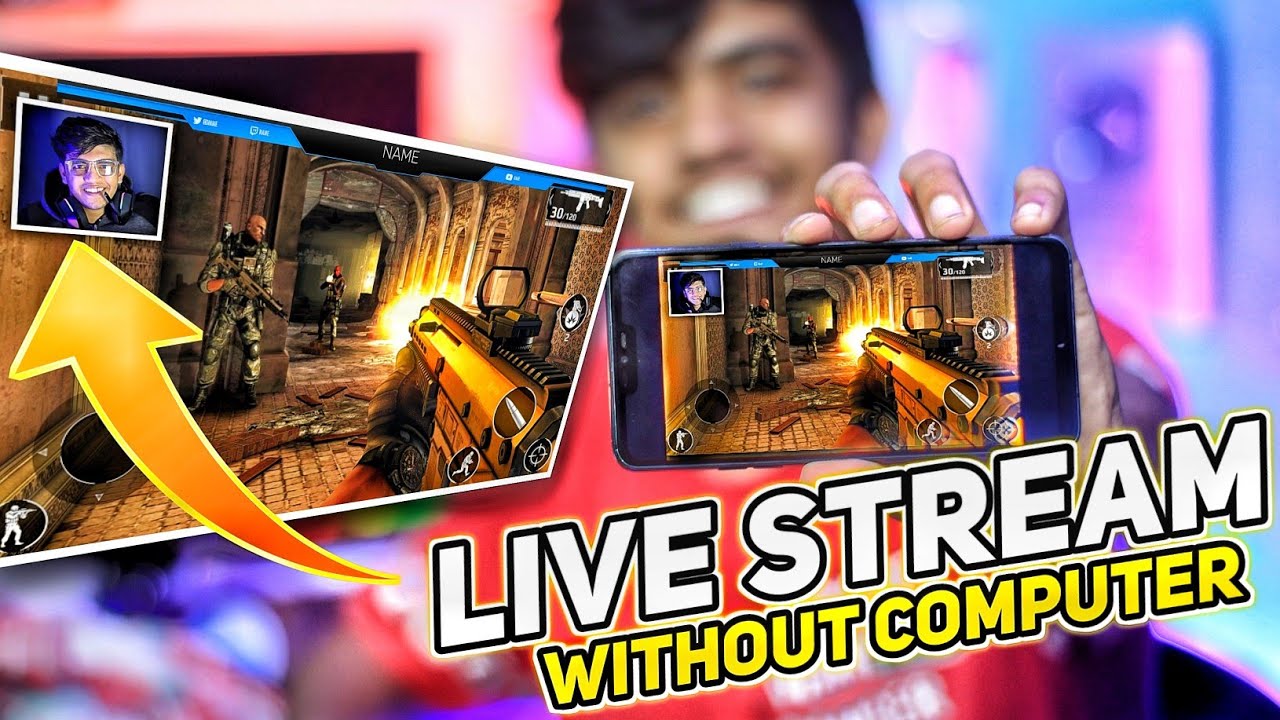 How To Stream Like A Pro Streamer On Android Like PC With Facecam And  No Watermark On Youtube 2021.