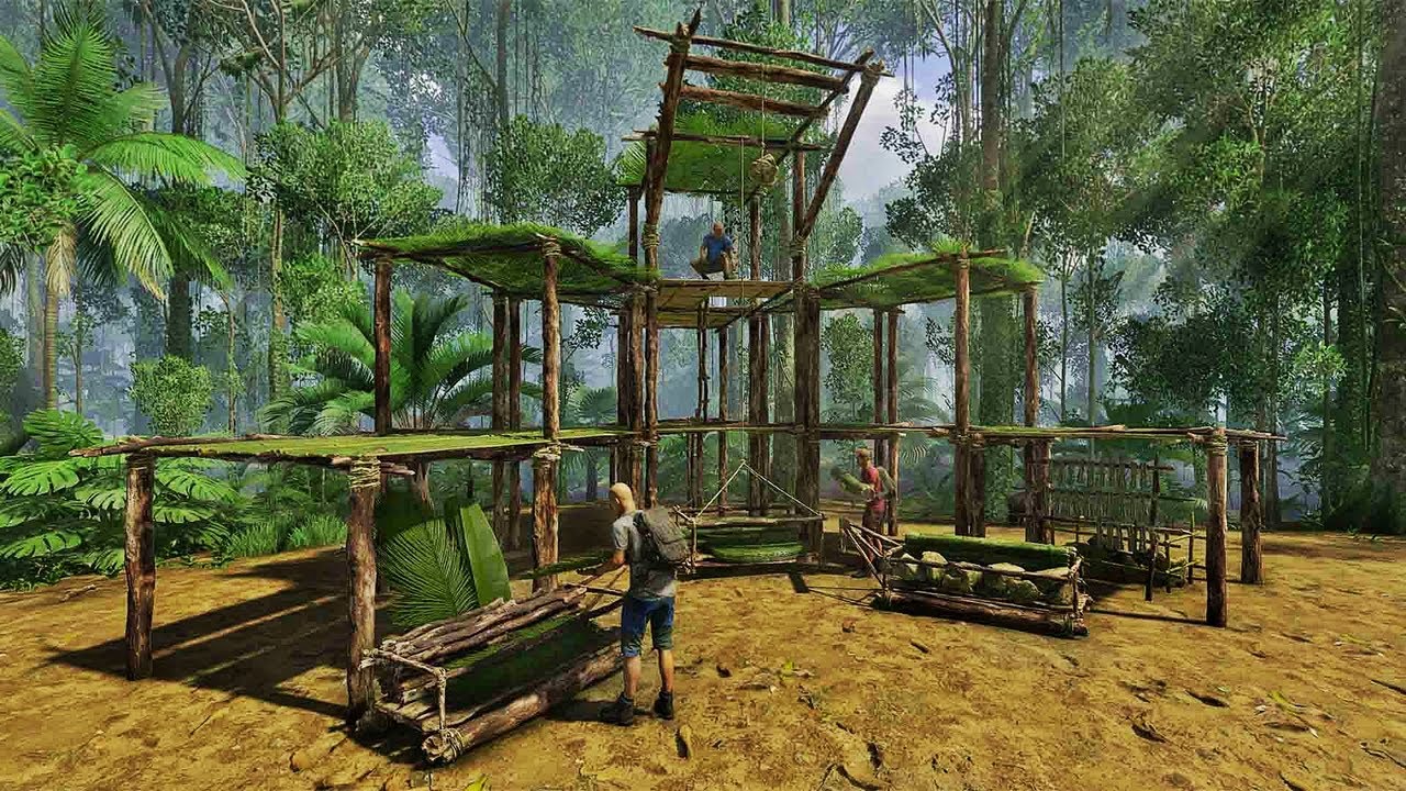DIA 8 : SOBREVIVENDO NA FLORESTA | A SECA MORTAL CHEGOU! + NOVA BASE e a CAVERNA NO BAMBUZAL!