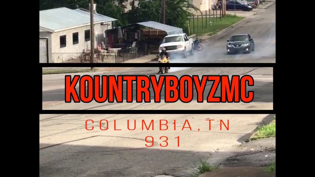 Insane Rolling Burnouts KountryBoysMC Columbia,Tn