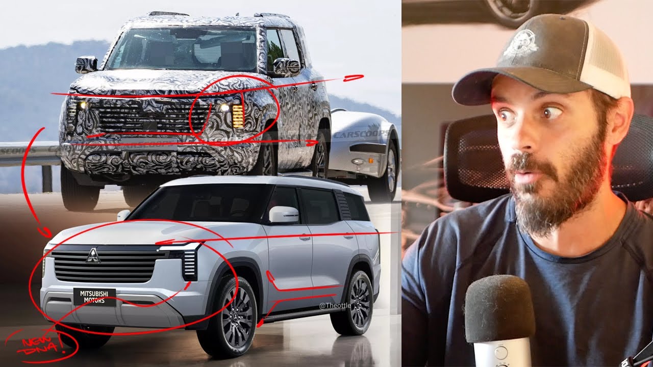 2026 Mitsubishi Montero/Pajero bring completely new design DNA