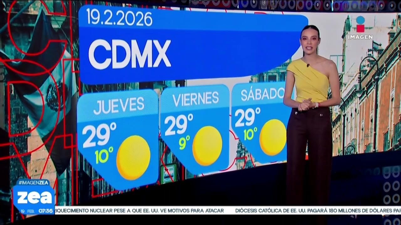 Pronóstico del tiempo 19 de febrero de 2026 | Noticias con Francisco Zea
