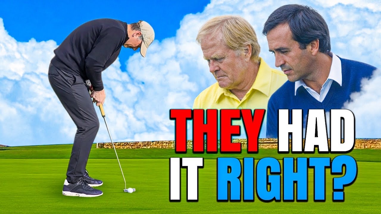 STOP MISSING SHORT PUTTS! OLD SCHOOL Putting with a BRAND NEW Ballesteros putter