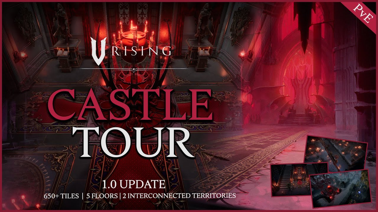 V Rising Castle Tour - 1.0 | Fully Decorated