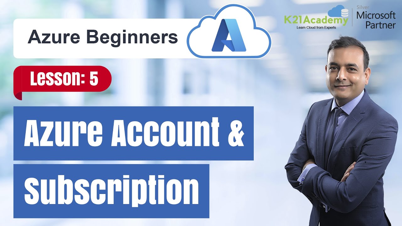 Типы учётных записей и подписок Microsoft Azure &mdash; пояснения | Учебное пособие по Azure | K21Academy