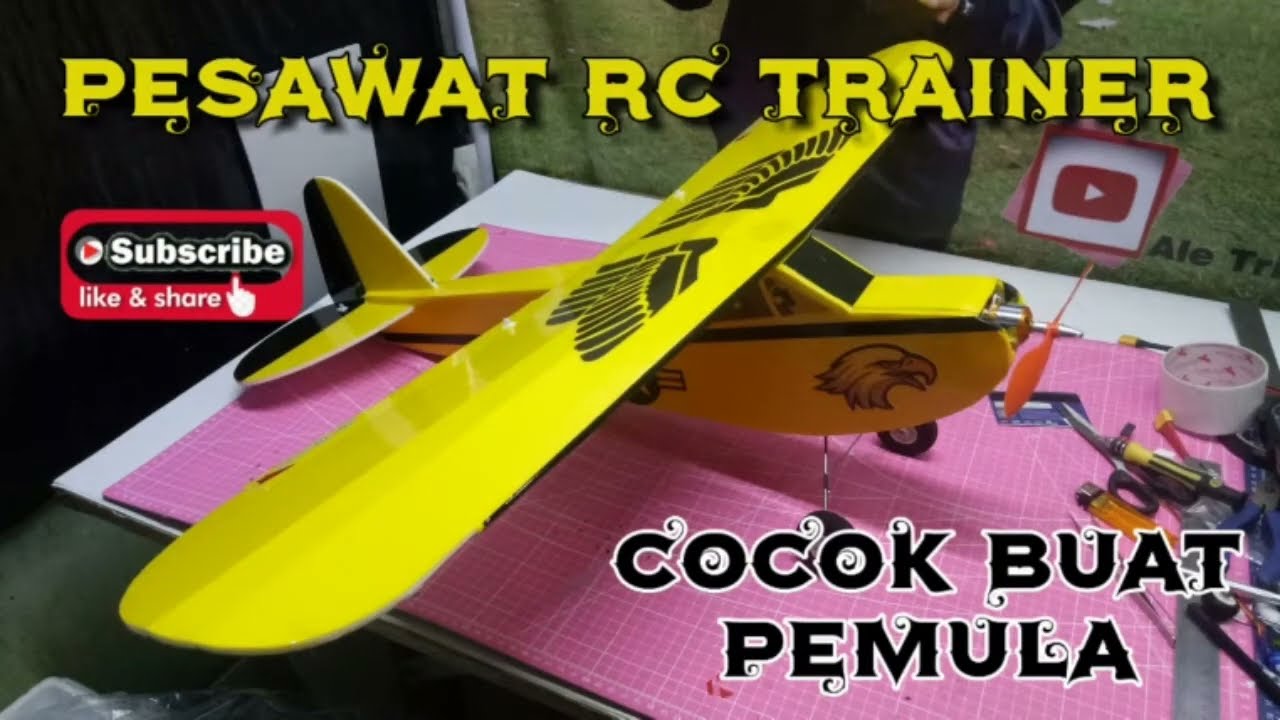 cara membuat pesawat terbang remot kontrol untuk pemula