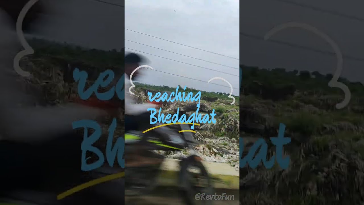 Bhedaghat in Monsoon Vijan Mahal  Jabalpur in #mgastor #monsoondrive  #dhuandharfalls  #bhedaghat