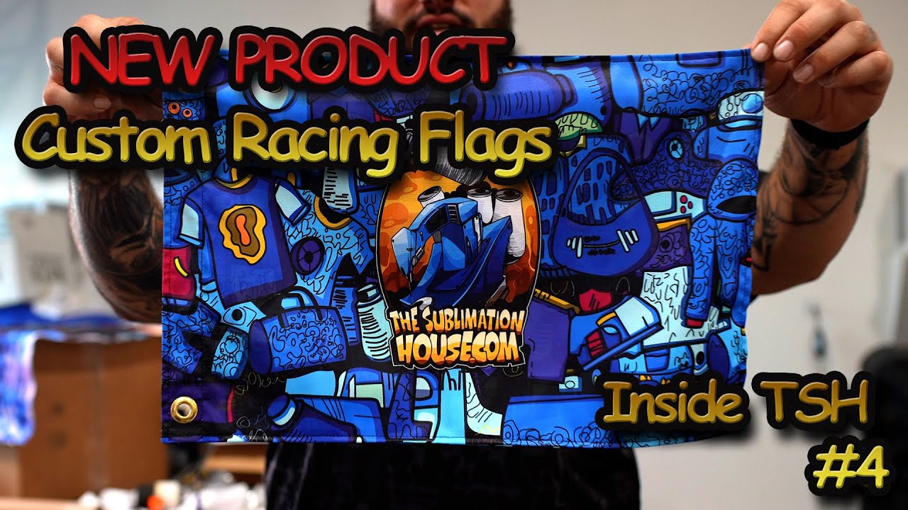 Design your own custom racing flag at TSH | Inside TSH Ep. 4