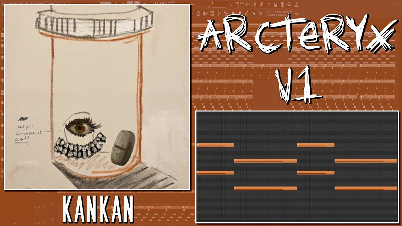 How Kankan - Arcteryx V1 Was Made {FL STUDIO BREAKDOWN}