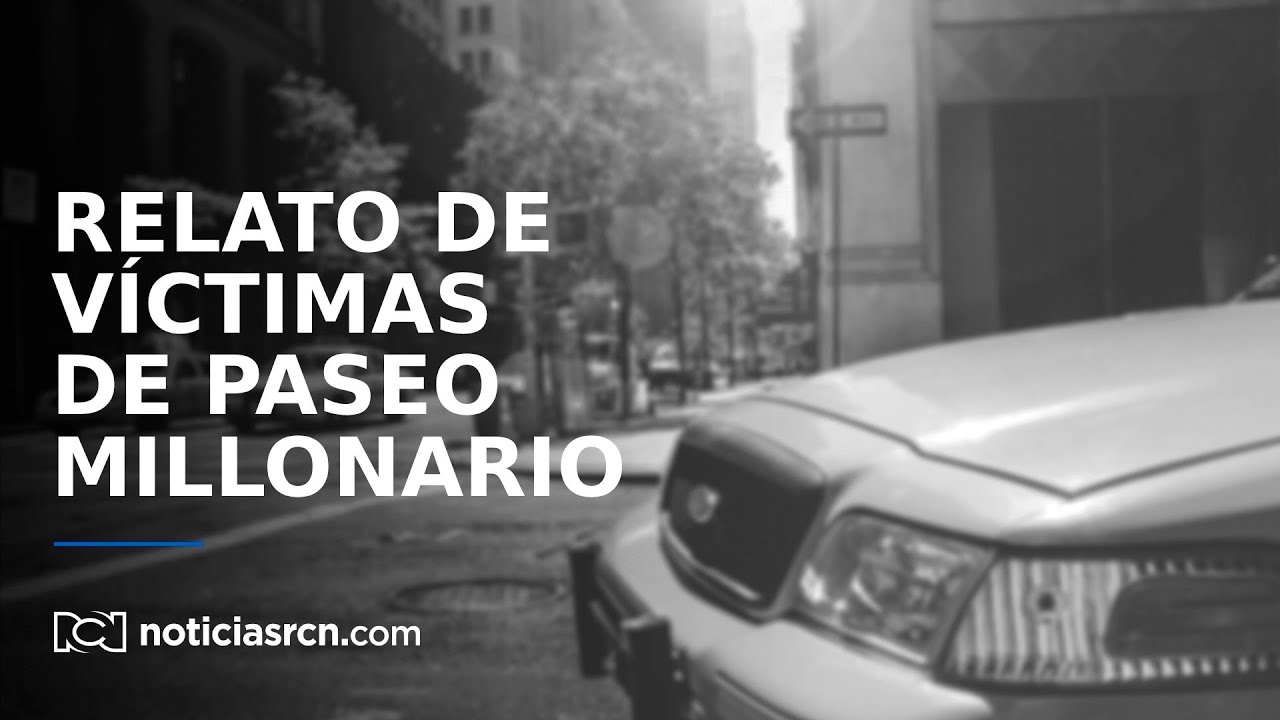 Angustiante relato de pasajeros que fueron víctimas de paseo millonario en Bogotá
