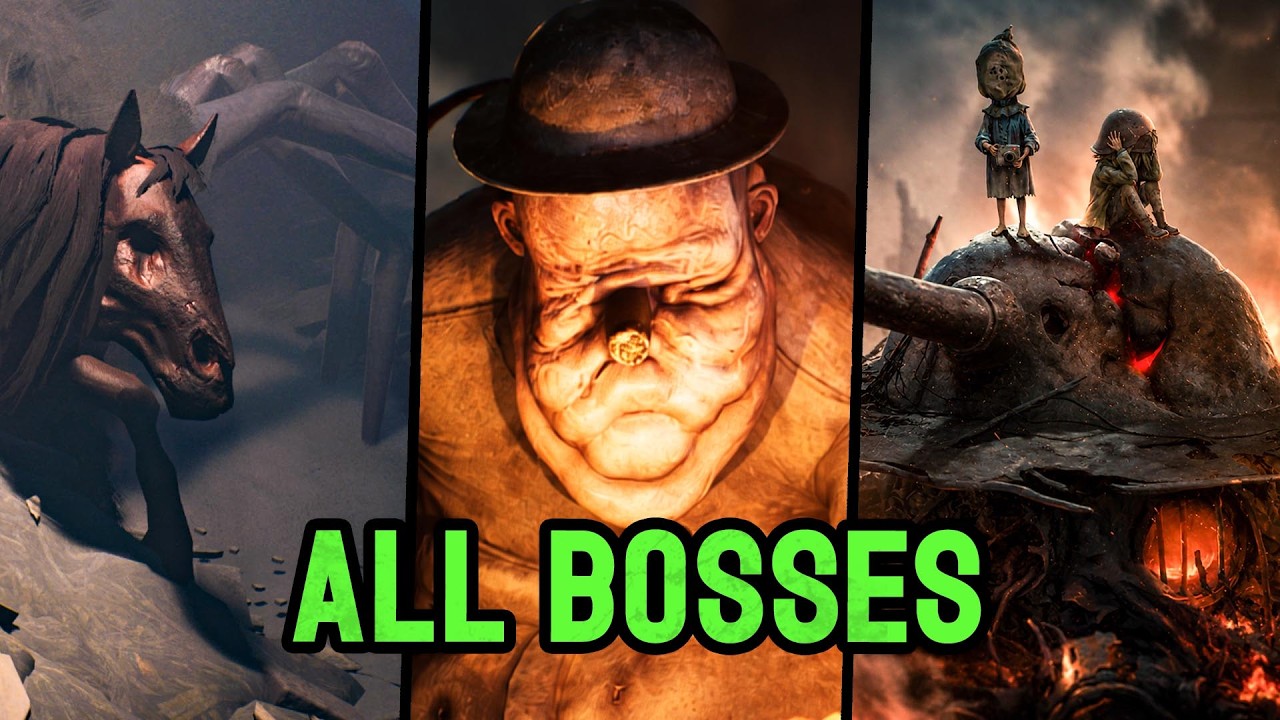 ALL BOSSES in REANIMAL DLC (The Pyro & The Mother) | Reanimal [The Prisoner] Showcase