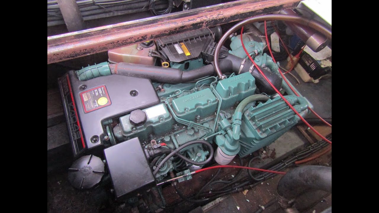No.3148 ボルボ KAD43P 230ps(2.62) Volvo 【Used Marine Diesel Engine Amakusa Marina マリンエンジン】