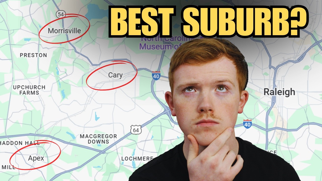 Morrisville vs. Cary vs. Apex NC: Which Raleigh Suburb is BEST?