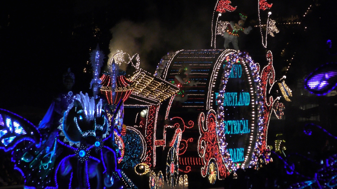 TDL 20151213 エレクトリカルパレード・ドリームライツ クリスマスバージョン　[4K 30fps]