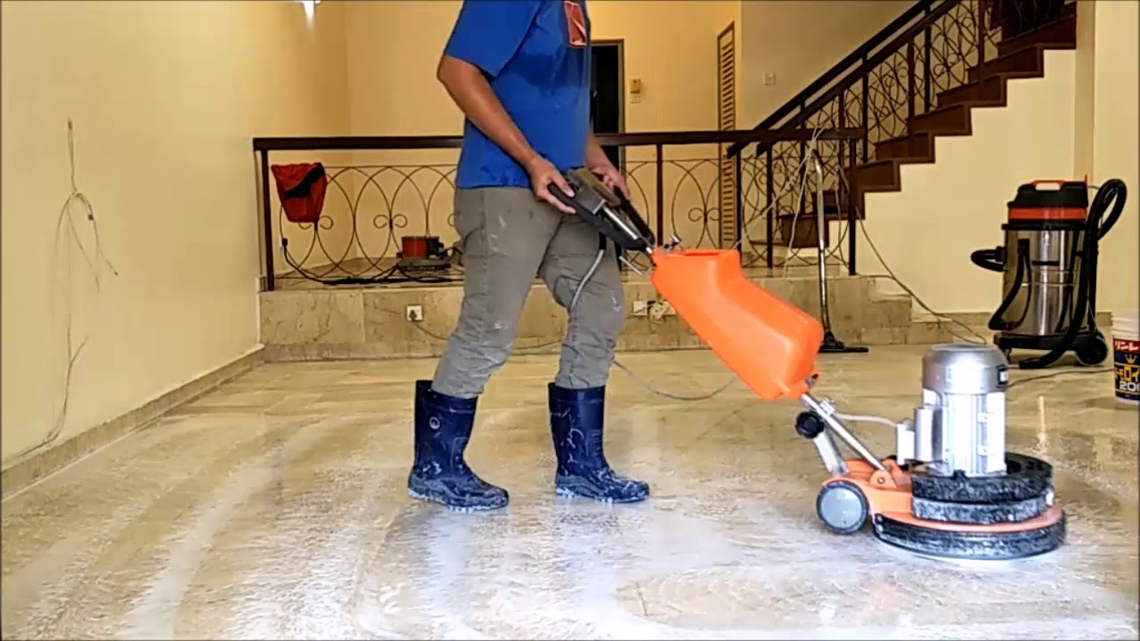 Marble Polishing Work