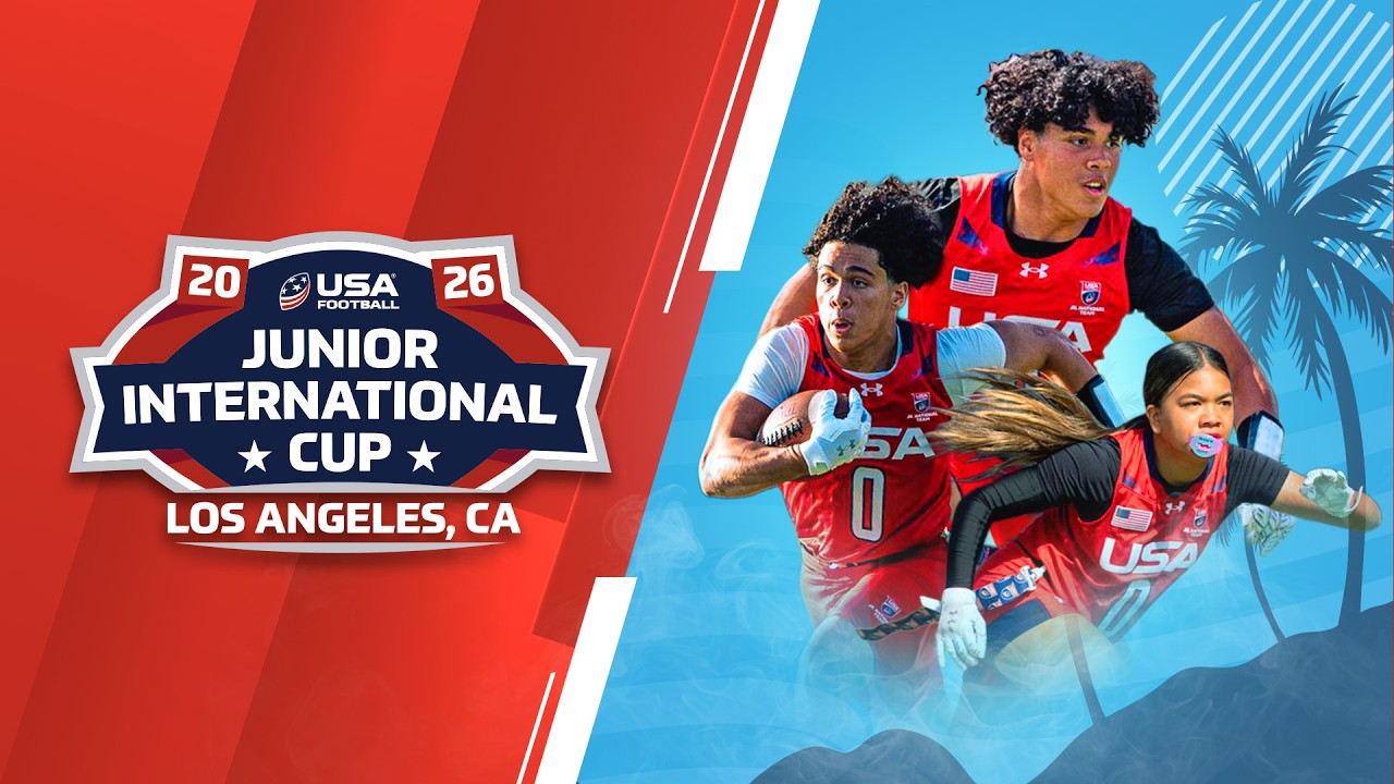 USA Football Summer Series | Junior International Cup | Gold Finals | LIVE
