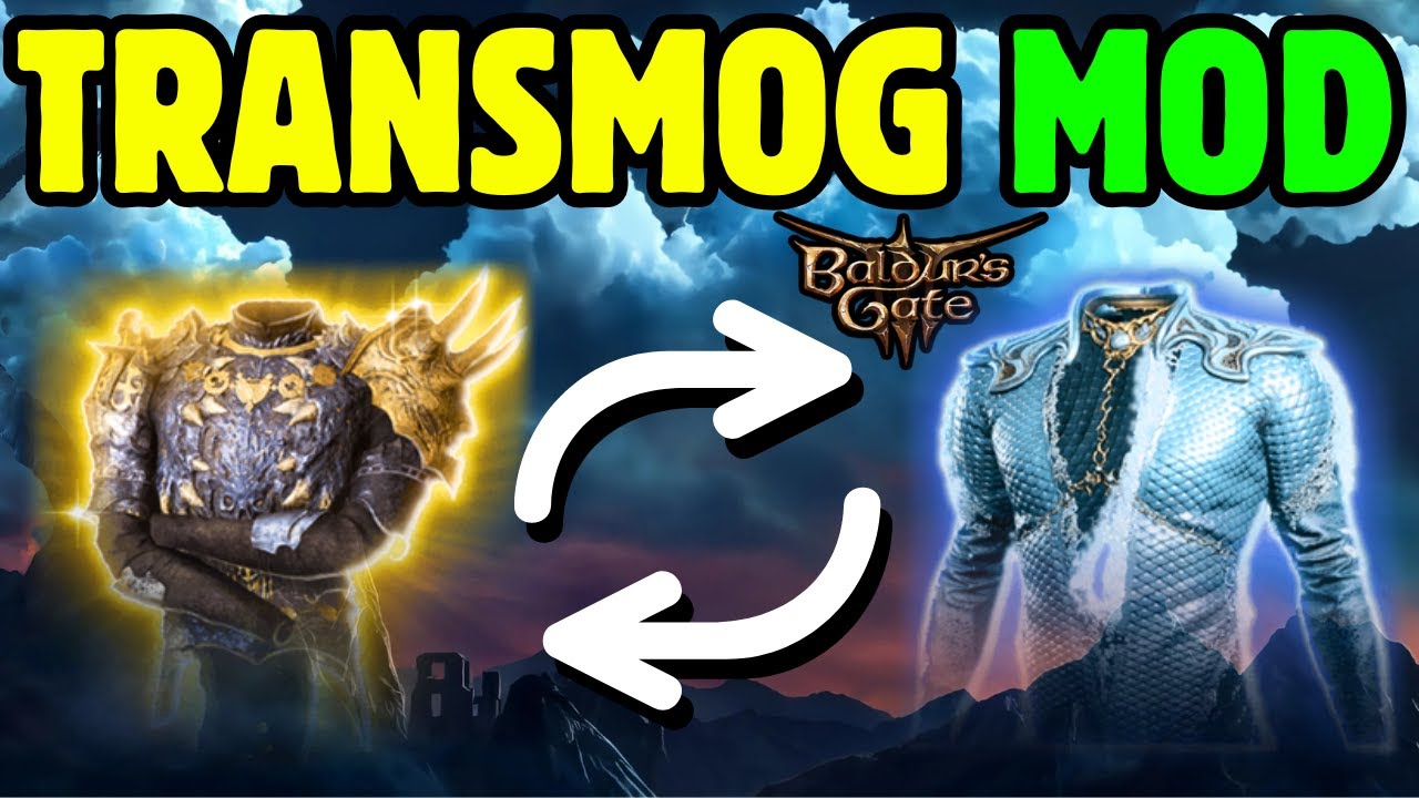 TRANSMOG MOD NOW AVAILABLE in Baldur's Gate 3 Mod Manager