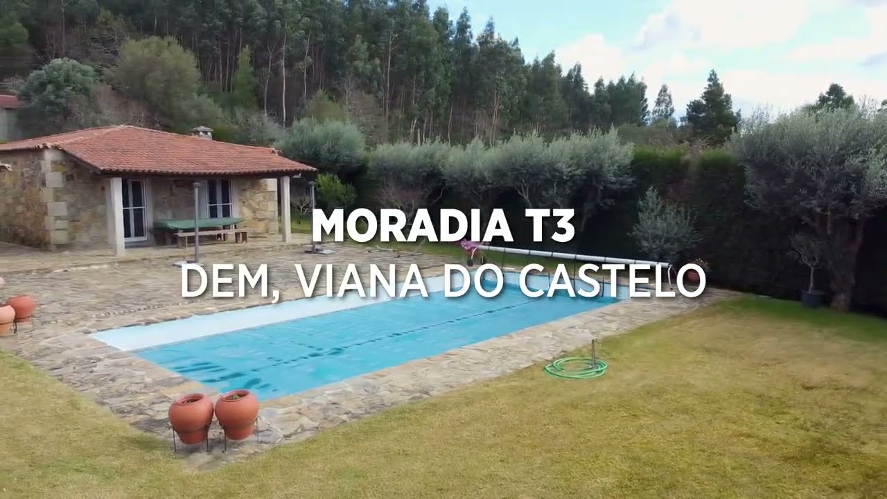 Moradia T3 com Jardim e Piscina - Dem, Viana do Castelo