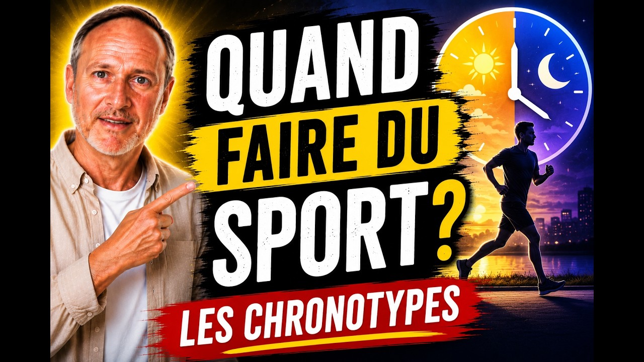 Quand faire du sport, les chronotypes