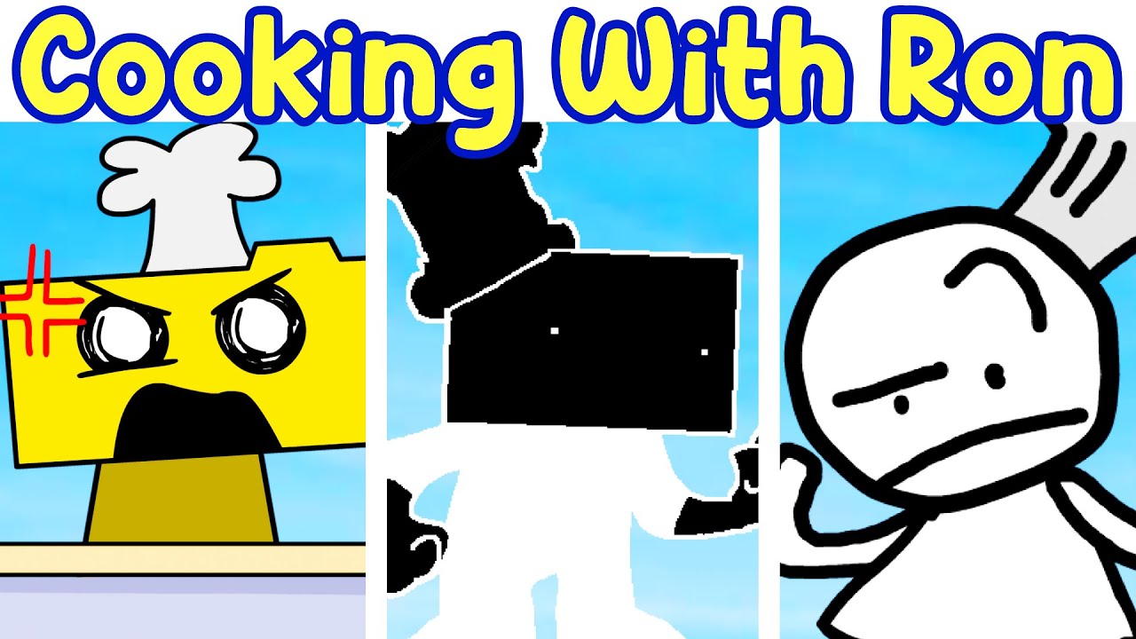 Friday Night Funkin': Vs Cooking With Ron (ft.Bob) Ron Animation/FNF Mod