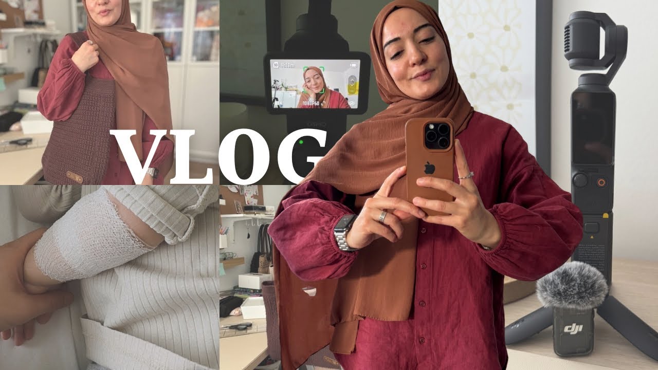 Yeni Kameram | Oğlum hastalandı | Çanta | Atölye