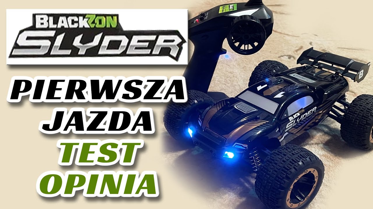 BlackZon Slyder XT 1/16 4WD. Pierwsza jazda, test i opinia o tym maluchu. Tani samochód RC RTR HPI.