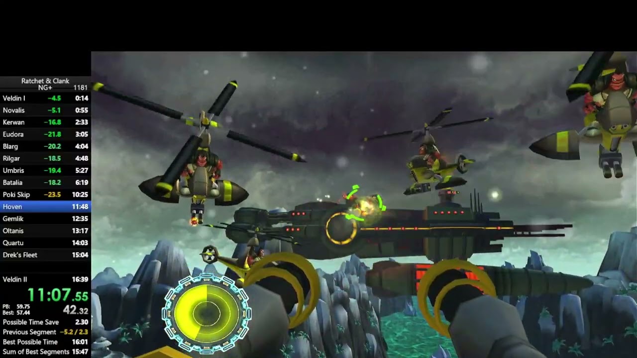Ratchet and Clank NG+ in 16:33