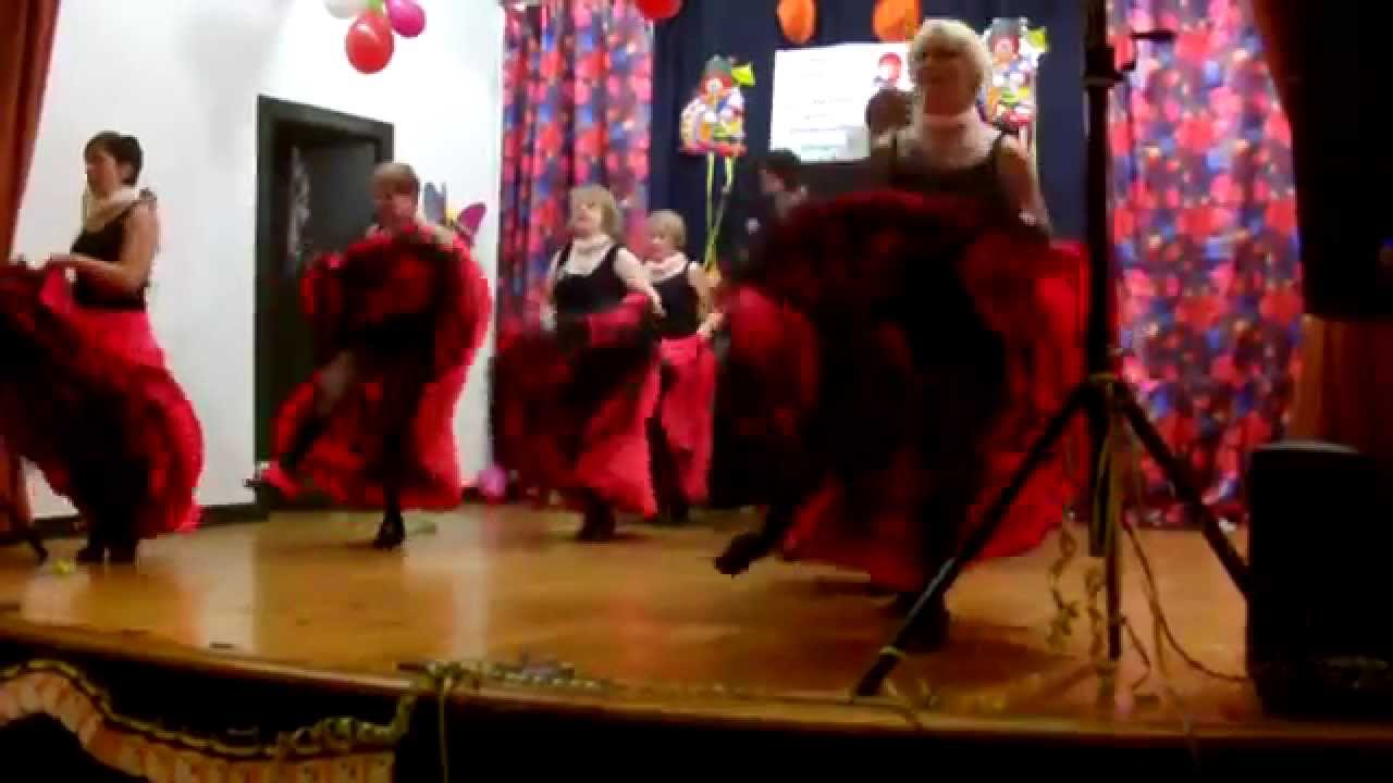 Altweiberfastnacht Ochtrup 2015, St. Mariechens tanzen CanCan