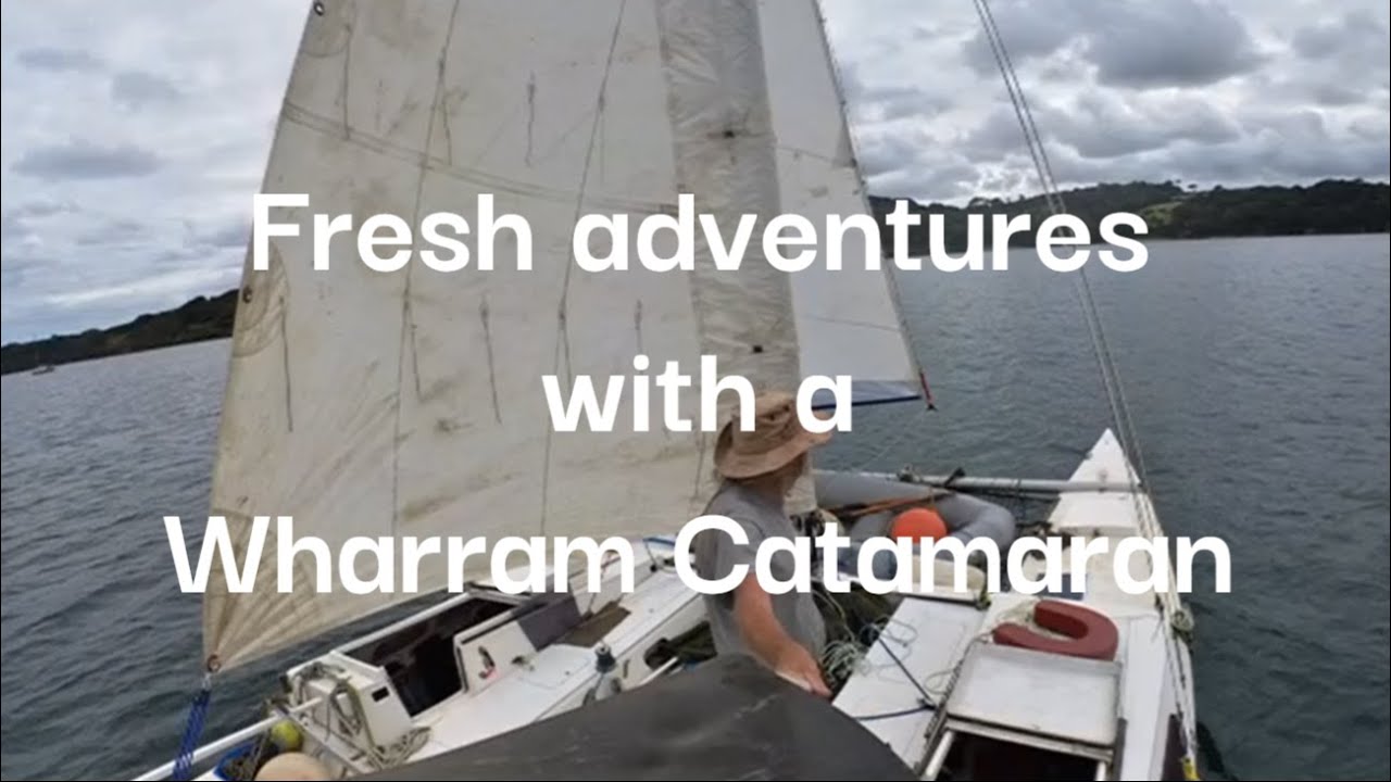 Wharram Catamaran gets a new mast