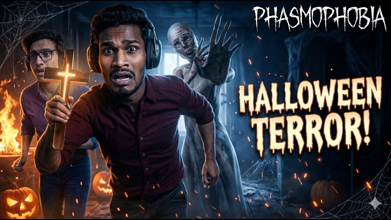 we playing with ghost and then ghost playing with us 💀(Phasmophobia) #gamingcommunity #phasmophobia
