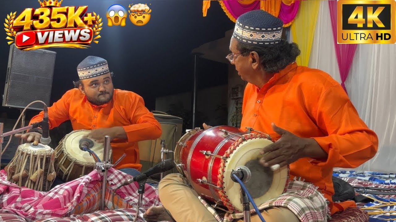 ❤️Super Hit Banjo Nagma Qawwali | 🔥Team Raju Nadaf Nagma | ✨Dholak Tabla hard music 🎧