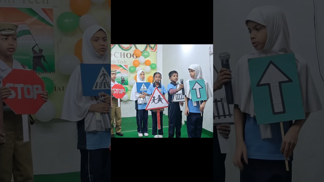 Grade 3 Students Skit on Traffic Awareness | Republic Day | Techfields 🚦