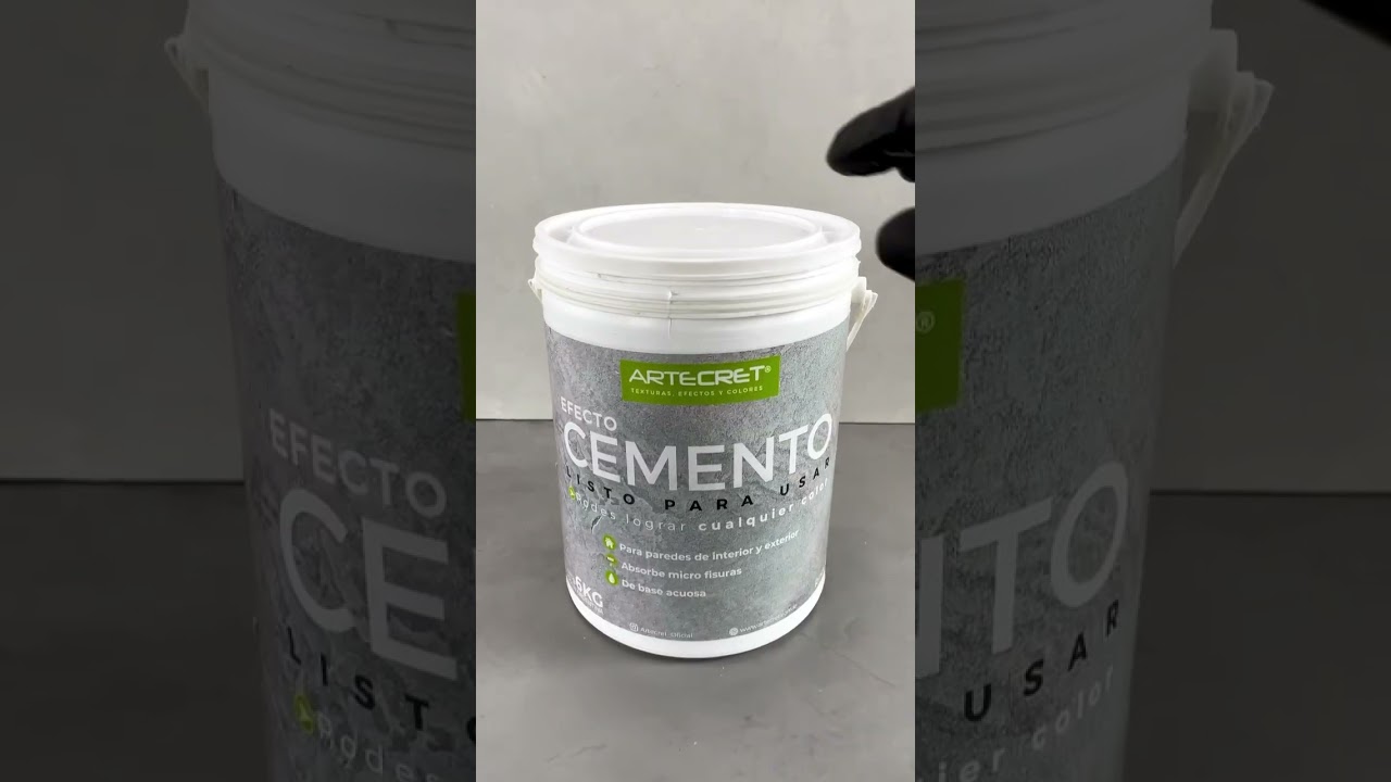 Nuevo ! Efecto cemento #artecret para paredes con azulejos o revoque ! #ba&ntilde;os #cocinas #dormitorio