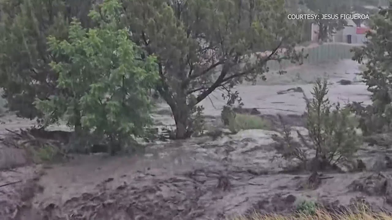 Ruidoso flash floods lead to several swift water rescue operations