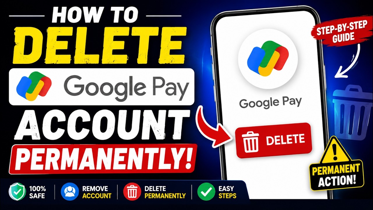 Как навсегда удалить аккаунт Google Pay (пошаговое руководство)
