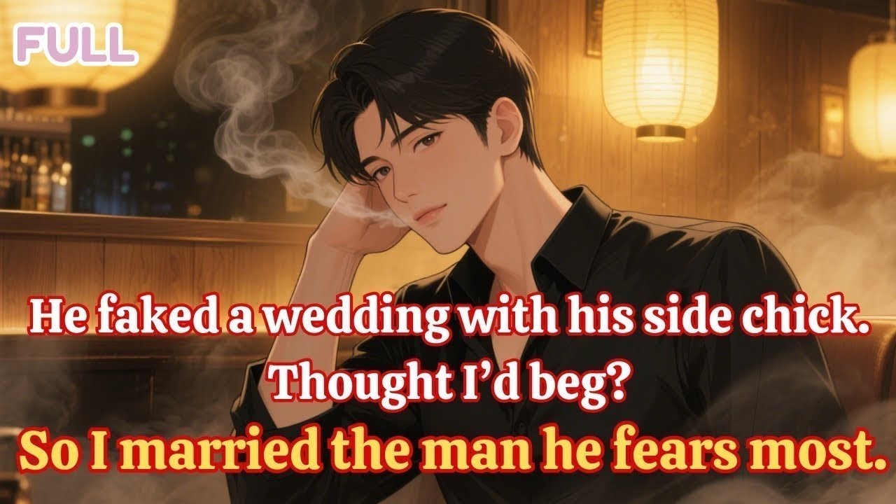 He faked a wedding with his mistress  Thought I’d beg So I married the man he fears most