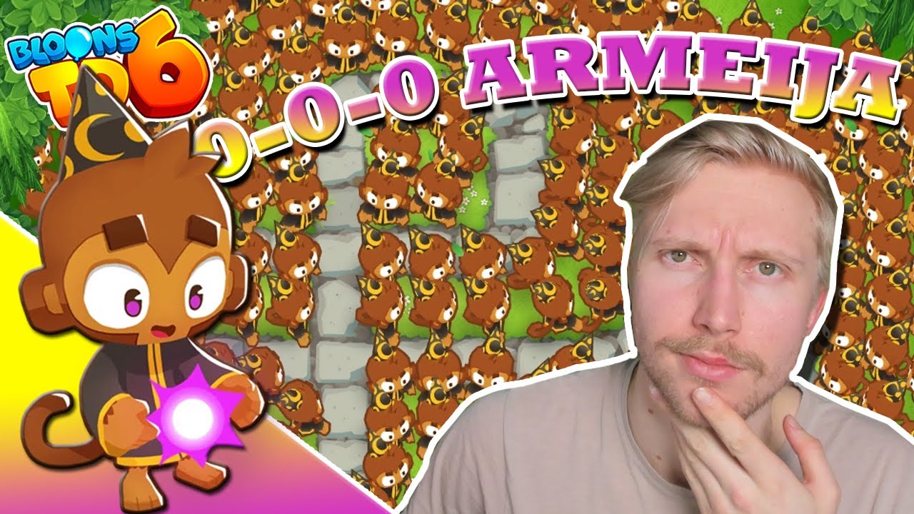 Velho ARMEIJA yll&auml;tti mut | 0-0-0 Haaste | Bloons TD 6 Suomi