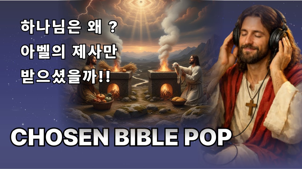 하나님이 아벨의 제사만 받으신 진짜 이유?  가인과 아벨이야기 ㅣ성경말씀 ㅣCHOSEN BIBLE POP ㅣPLAYLIST ㅣ