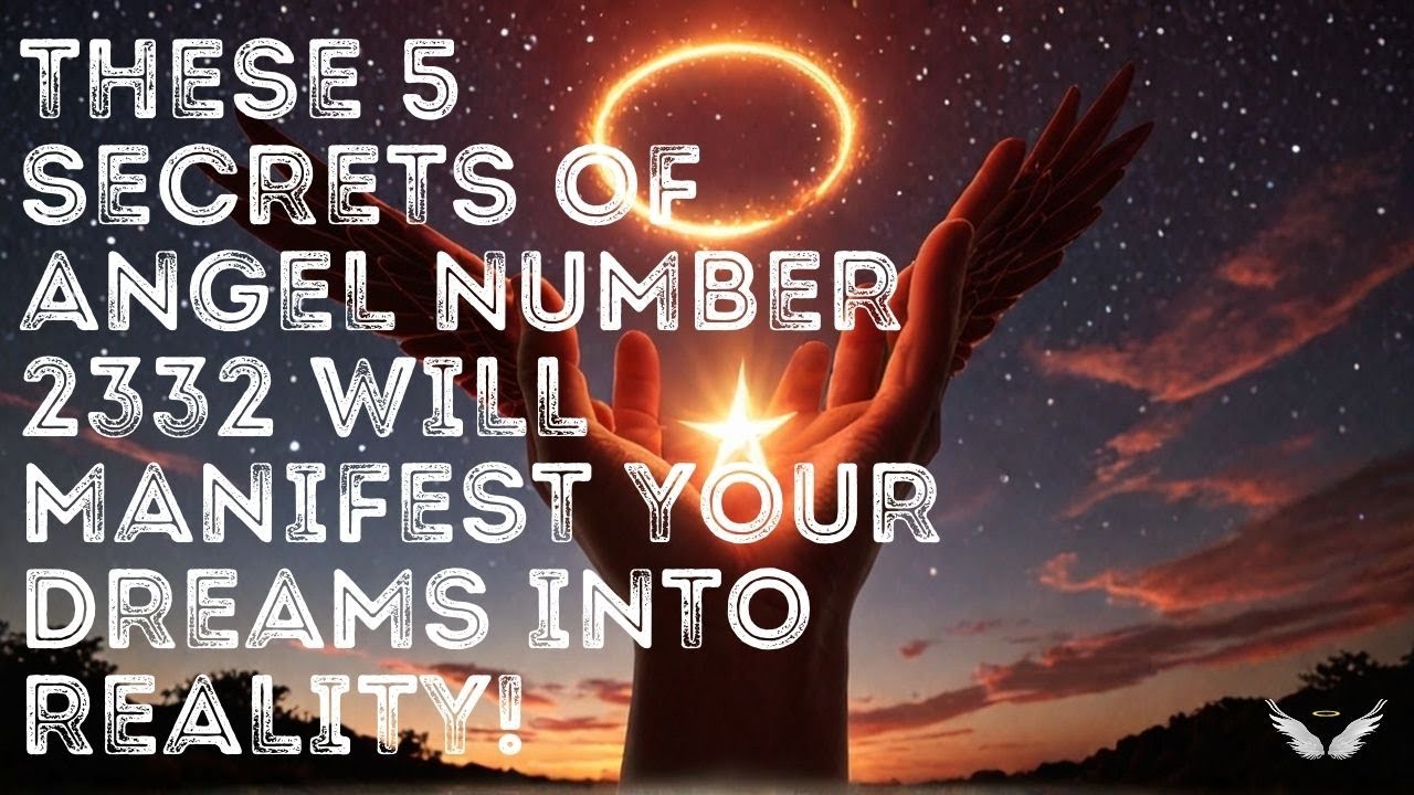 These 5 Secrets of Angel Number 2332 Will Manifest Your Dreams into Reality!