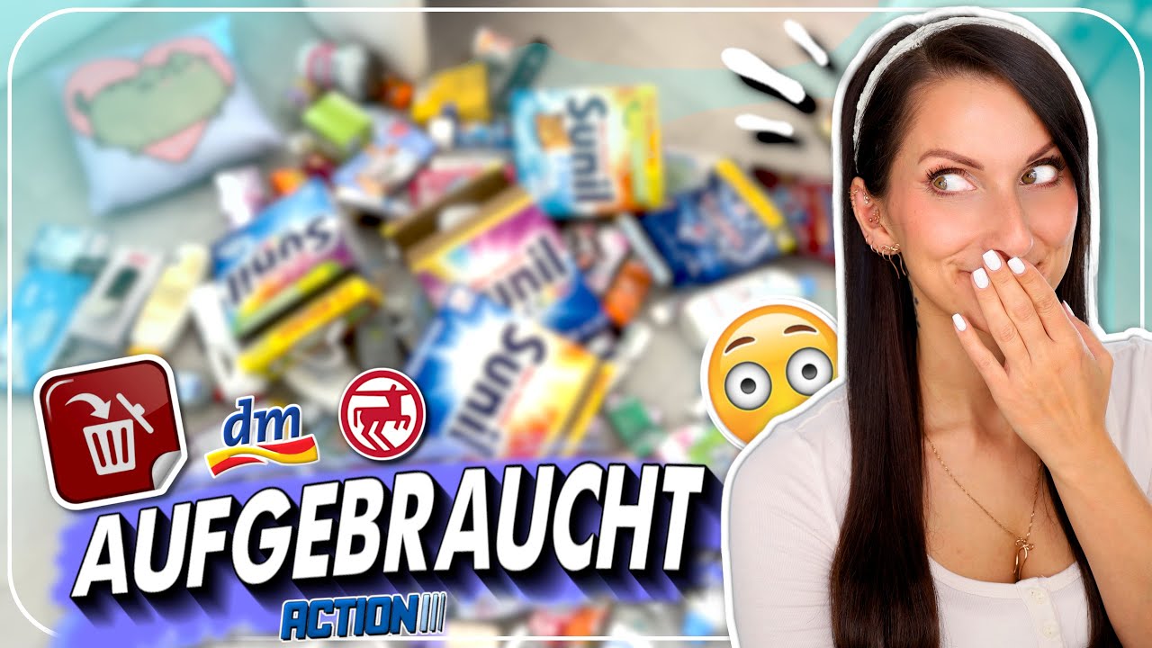 🚮GIGANTISCHES AUFGEBRAUCHT | Produkte der letzten 4 Monate | L'Oréal Paris Maybelline Garnier BALEA