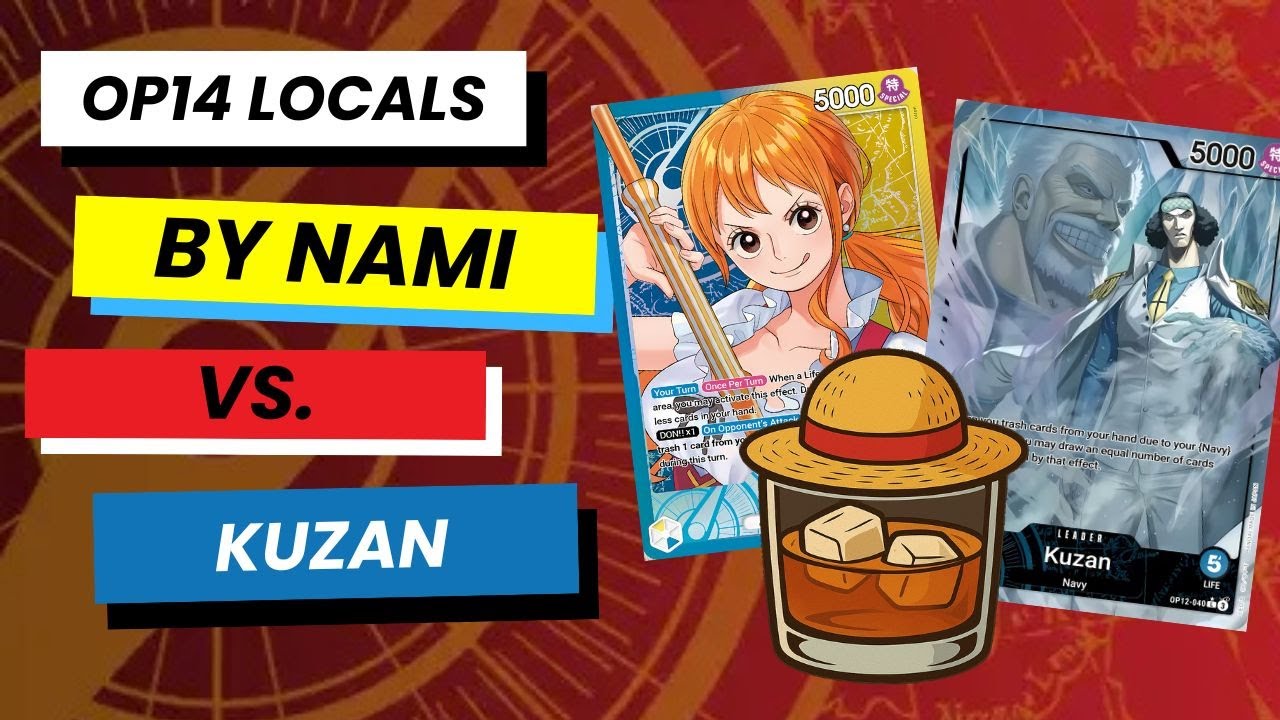 BY Nami VS Kuzan OP14 Locals Gameplay