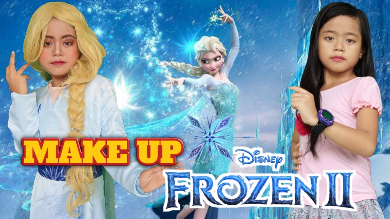 Make up dan review baju frozen 2