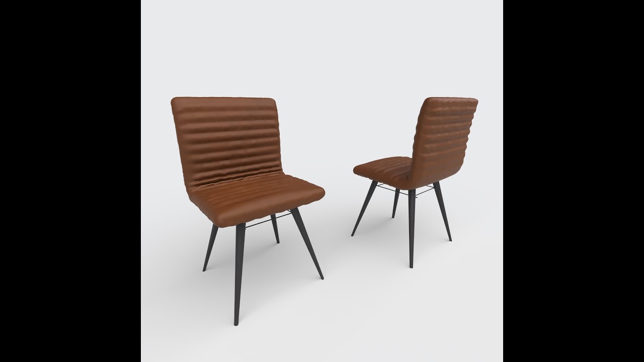 OTIMIZAÇÃO E MODELAGEM - CADEIRA MILANO - 3DS MAX E MARVELOUS DESIGNER