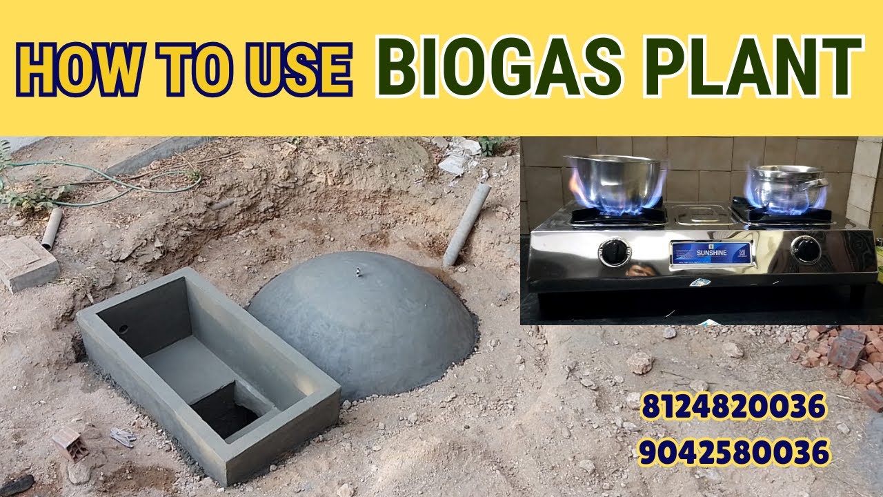 Biogas plant maintenance #biogasplant #biology #gobargas #cng