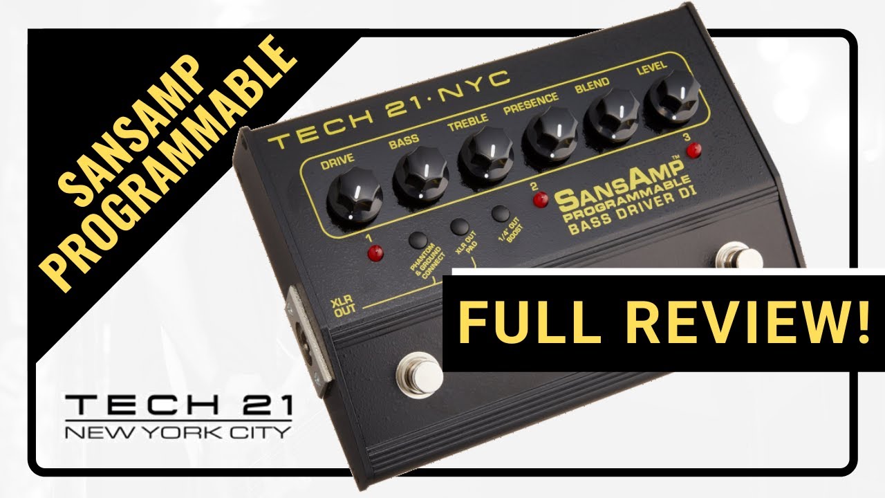 SansAmp Bass DI Review | Is It Really That Great? Sure Are A Lot Of Knobs On This Thing...