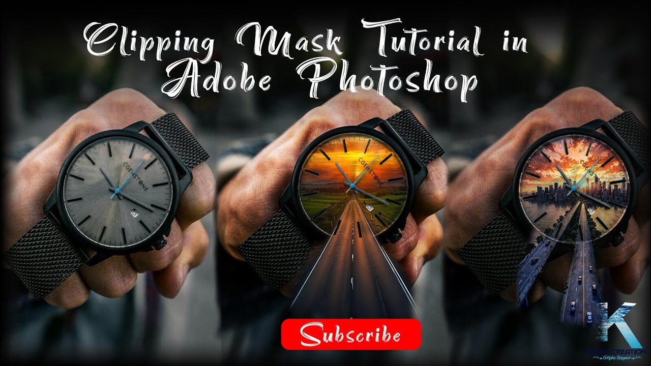 Clipping mask tutorial in photoshop fully helpful and understandable #adobephotoshoptutorial #watch 